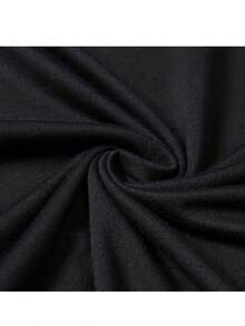 Camiseta gráfica de Evanescent para hombres - Algodón suave, negra con patrón abstracto blanco, cuello redondo, manga corta, camiseta casual, ideal para fans, ropa casual| Camiseta de cuello redondo| Material de algodón - Negro - Ver 4