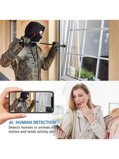 Small WiFi Camera Hidden Spy Security Cameras,Mini Nanny Cam Slimme Home, Pet Dog Baby Indoor Outdoor 1080P Remote Portable, Phone APP Room view 6