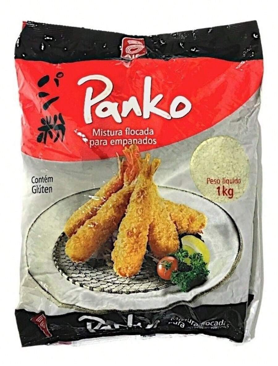 Farinha Flocada para Empanar Panko 1Kg Alfa