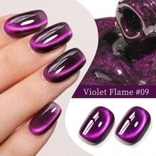 XEIJAYI Sơn móng tay từ tính phản quang mắt mèo 6 màu, 15ml, sơn gel móng tay mắt mèo, dùng trong salon móng tay UV LED, dụng cụ vẽ móng nghệ thuật ba chiều dành cho nữ. - Nhiều màu - Xem 16
