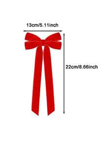 Christmas Decorative Bows, Christmas Decorations, Outdoor Garden Decor, Theme Party Supplies Winter Room Decor