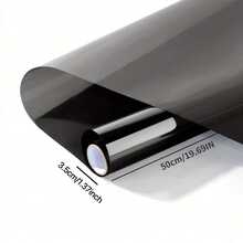 1pc Heat Insulation Window Film Glass Sticker For Home Balcony Sunshade, One-Way Perspective Privacy Protection