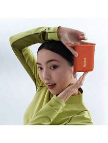 Redmi Bluetooth-Lautsprecher, IP67 Staub- und Wasserbeständigkeit, Lange Akkulaufzeit, Hi-Fi-Bassverstärkung, Tragbarer Lautsprecher für Outdoor-Camping und Radfahren, Mehrfarbig, Attraktives Geschenk, Orange - Orange - Übersicht 1