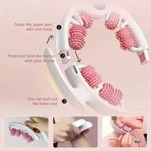 Deep Tissue Leg Massager & Cellulite Remover - Lymphatic Drainage Roller To Smooth Skin, Relieve Pain, And Sculpt Thighs & Buttocks - Multicolor - View 4