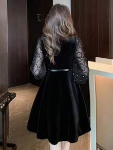 Women Short Dresses - Negro - Ver 5