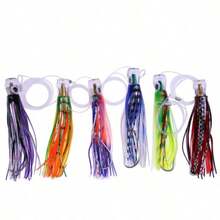 6Pcs/Bag Pusher Style Fishing Lures Rigged And Bag - Default - View 5