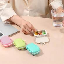 2025 Trending 1PC Small Pill Box - Your Ultimate Pocket & Purse Companion! This 3 - Removable - Compartments Travel Medication Carry Case Doubles As A Daily Vitamin Organizer Box. Ideal For Seniors Needing To Manage Multiple Medications, Busy Professionals On - The - Go, Teens Needing To Take Vitamins Regularly, And Caregivers Assisting Loved Ones. Perfect For Travel, Daily Use At Home Or Work, Vacations, And Even As A Handy Accessory For Quick Trips. It's Compact Enough To Slip Into Your Pocket, Purse, Or Travel Bag Effortlessly. With 3 Separable Compartments, You Can Easily Sort Different Pills Or Supplements. Must - Have For Hassle - Free Medication Management Anywhere - Màu sắc ngẫu nhiên - Xem 11