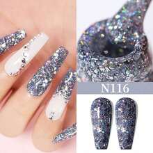 XEIJAYI 1 Bottle Y2K Aesthetic Gel Nail Polish, 141 Vibrant Colors, Suitable For All Seasons - UV/LED Removable Semi-Permanent Nail Polish, Suitable For DIY Manicure, Nail Art Design, Women's Gift - 藏蓝色 - 查看 7
