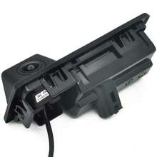 适用于奥迪 A3 A4 B8 B9 A4L、大众途观、途安 L、途锐、斯柯达明锐 A7 的 AHD 1080P 170° 汽车后视摄像头 - 黑色 - 查看 3