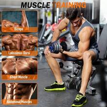 ANNA TOSANI Kit Mancuernas 2 en 1 Multiuso Múltiples Opciones 10 15 20 30 40Kg para Entrenamiento de Ejercicio en el Gimnasio en Casa Ejercicio de Todo el Cuerpo Agarra antideslizante - Azul10KG - Ver 3