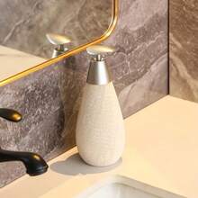 复古创意乳液瓶、按压瓶、乳液泵瓶、日式陶瓷洗手液瓶、浴室皂液器、浴室配件