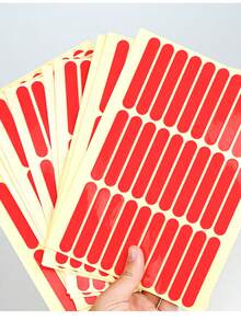 Tablero de exhibición de arte de uñas acrílico - Soporte de exhibición de muestras de color de uñas falsas con adhesivo doble cara, hoja de exhibición de arte de uñas transparente, herramienta de exhibición de arte de uñas para salones de uñas