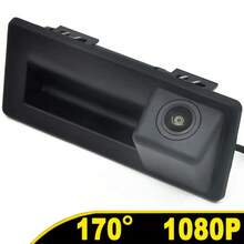 适用于奥迪 A3 A4 B8 B9 A4L、大众途观、途安 L、途锐、斯柯达明锐 A7 的 AHD 1080P 170° 汽车后视摄像头 - 黑色 - 查看 6