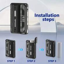Pin dự phòng dung lượng lớn 5000mAh/10000mAh, tương thích với nhiều thiết bị di động, sạc nhanh 22,5W, bộ nguồn sạc nhanh nhỏ gọn ngoài trời - Đen (10000mAh) - Xem 5