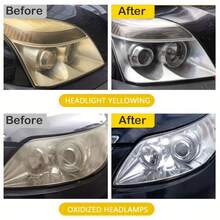 Car Headlight Repair And Polishing Kit, Headlight Scratch Remover, Repair Paste, Oxidation Remover, Headlight Polishing Wax