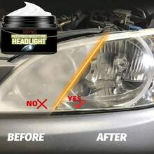 Headlight Restoration Kit - Renew Yellow Hues, Scratch & Blur Repair, Restore Brightness To Both Front & Rear Headlights, Easy Application, ABS Resin, Vehicle Lighting Upgrade | Smooth Finish | Restoration Efficiency, Car Light Restoration