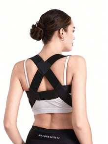 Women's Posture Corrector Belt - Adjustable Back Brace With For Spinal, Gym, Everyday Posture Improvement - Non- Support & Sexy Body Contouring Belt, Back Posture Corrector, Sleek Design, Adjustable Straps