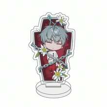 Llaveros colgantes de acrílico con personajes de anime ALIEN STAGE, incluyendo MIZI, SUA, TILL, IVAN, HYUNA, LUKA, regalos para fans y accesorios de cosplay