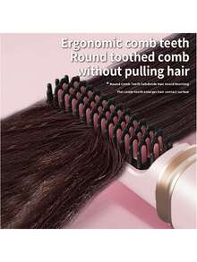 4000mAh 无线直发器，便携式迷你直发器，负离子双功能卷发棒，二合一电动梳子