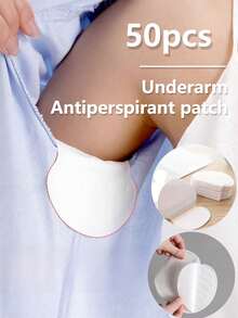 10/20/30/40/50pc Invisible Summer Clothing Patch, Disposable Anti Sweat Patch, Underarm Anti Sweat Pad, Underarm Anti Sweat Tool, Effectively Removing Underarm Odor, Essential For Daily Outing In Autumn And Summer