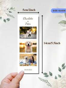 1/3/5pcs Available, Wedding Decor, Wedding, Wedding Gift, Bookmark, Valentine's Day Gift, Couple Photos, Gift, Decor, Thanksgiving Gift, New Year GiftStudents,Office,Tea Room,School,Home,Home Refresh