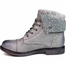 Women's Hiking Style Boot - Duena - Lt Grey/Burnished/Fab/Fleece - View 3