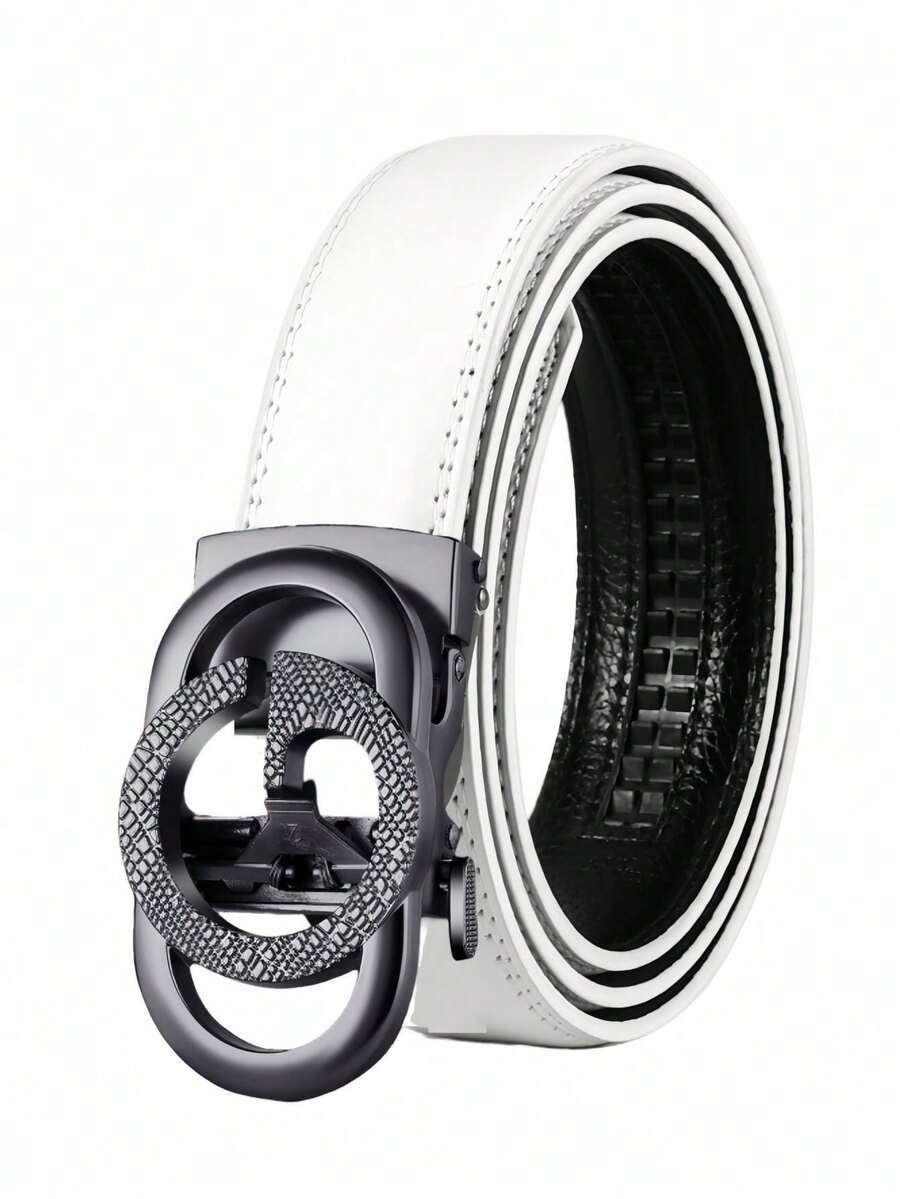 Luxus Automatik Gürtel für Herren - Verstellbar, modischer Business-Casual Stil, Legierung Schnalle, Top Geschenkidee