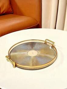 1 pieza Bandeja de joyería, bandeja multifuncional para exhibir caramelos/frutas, regalo de vuelta a la escuela - Multicolor - Ver 6