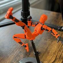 2025款可更换夜光动作人偶伊利丹，全身关节可动，可自由摆放，生日礼物、复活节礼物、礼品，完美之选 - 彩色 - 查看 27