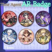 Insignă AR nouă 2025 - 1 buc - Periferic Agent Timp - Lu Guang - Cheng Xiaoshi - Qiao Ling - Liu Xiao - Venă - Insignă Personaj Principal - Proiecție Holografică AR - Cadou Perfect - Cadou de Ziua de Naștere - Cadou de Crăciun - Periferic Anime - Insignă - Cereale - Ornament - Baji - Pandantiv - Talism Sac Durere