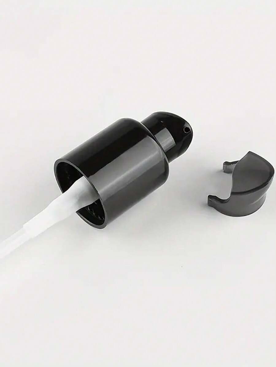1pc 20mm Diameter (Random Transparent Or Opaque) Toner Pump, Moisturizer & Serum Dispenser, Plastic Cosmetic Pump Head - Black - View 1