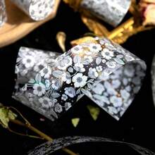 1 Roll 2M Vintage Decorative Tape, Creative Aesthetic Stickers, DIY Decorative Collage Craft Supplies, Holiday Gifts, Personalized Scrapbooking School Stationery