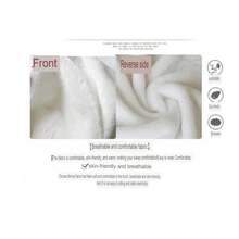 1 pieza Bata de franela con cuello en V, manga larga y cinturón en la cintura, elegante y unisex, suave y absorbente, adecuada para ducha, hotel, piscina, salón, uso personal, regalo