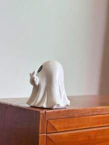 Decorazione da scrivania per l'umore brusco, figura spettrale per Ognissanti e Natale, accessorio da ufficio divertente, regalo unico e sfacciato per i colleghi, decorazione d'arredo audace e stravagante per la casa