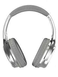 Auriculares Vintage De Metal - gris-plata - Ver 2