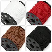 1/2 cuộn dây đàn hồi xâu hạt cầu vồng, dây vòng tay co giãn 50m/10m, dây đàn hồi cầu vồng bền bỉ dùng để làm đồ trang sức tự làm, vòng cổ, xâu hạt và đồ thủ công trang trí Giáng sinh - dây đàn hồi - Xem 3
