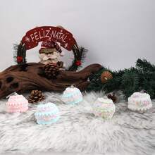 16pcs Premium Holiday Decorative Balls, 2.36 Inch Handcrafted Ornament Balls, Upgraded Craftsmanship, Macaron Colors Suitable For Christmas, Wedding, Party, Home Decor, Christmas Tree Decor, Provides Lovely Holiday Ambiance, High-End Holiday Gift For Family And Friends Christmas Decorations Room Decor Winter