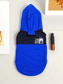 PETSIN 1pc Pet Raincoat, Lightweight Waterproof Dog/Cat Raincoat, Prevents Getting Wet, Breathable, Non-Sticky Hair, Essential For Pet Outdoor In Rainy Season, Available In Multiple Sizes For Different Pet Types - Multicolor - View 17