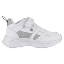 Tenis Exterior Piel vegana Color Blanco Para Niña - Blanco - Ver 3