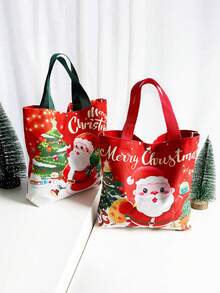 1 pieza Bolsa de regalo de Navidad, Bolsa de lona de regalo de caramelos con forma de manzana. Bolsas de Navidad, Bolsas de regalo de Navidad, Bolsas de lona de regalo de caramelos. Bolsa de Papá Noel. Bolsa de regalo de Navidad.