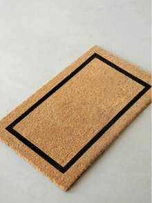 Thảm chùi chân bằng xơ dừa tự nhiên 40x60 cm với lớp lót PVC 100% chắc chắn – Bề mặt chải chống trơn trượt, giữ bụi bẩn – Độ dày 18-22 mm, bền chắc, sử dụng được cả trong nhà và ngoài trời. SẢN XUẤT TẠI THỔ NHĨ KỲ. - màu nâu - Xem 2