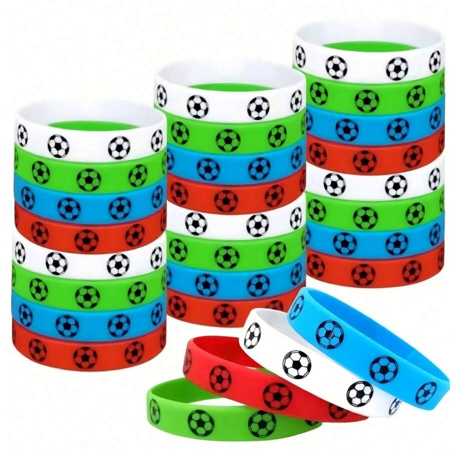 Bracelet de sport de football, bracelet de club de football, bracelet en silicone, bracelet de sport de Coupe du Monde de football