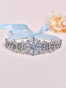 1 peça de cinto de cristal feito à mão, decoração de cintura para vestido de festa feminino, cinto de casamento com amarração, novo cinto de dama de honra