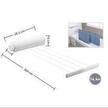 Telescopic Clothes Drying Racks - one-size - View 11