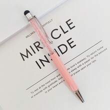 2 Stück Kristall Kugelschreiber, personalisierter Hochzeits-Kristall-Kugelschreiber, individuell mit Herz oder Eheringmotiv per Laser graviert für Ihre Hochzeitsgäste, personalisierter blauer Tinte Kugelschreiber in Weiß & Silber mit individueller Gravur für Hochzeit und Unterschriften, Premium Signatur Ehe Kugelschreiber