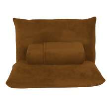 3-Piece Soft Plush Blanket Sheet Set Kit Single/Double/Queen And King For Winter - 鏽棕色 - 查看 1