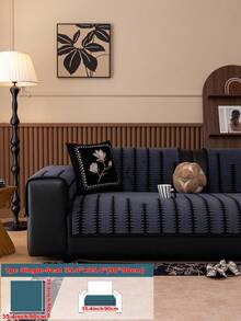 1 Stück einfache & modische weiche Samt Sofakissenbezug, eleganter luxuriöser europäischer Stil Sofa Sitzschutz, rutschfest, staubdicht, kratzfest, geeignet für Wohnzimmer, Schlafzimmer, Büro, Club, Party, 1-4 Sitzer Sofa, L-förmiges Sofa, Herbst/Winter