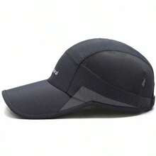 2 Packs Gorra de Béisbol Transpirable for Men, Protección Solar de Secado Rápido, Malla Plegable Lavable, Ligera Sombrero de Verano al Aire Libre con Hebilla Ajustable