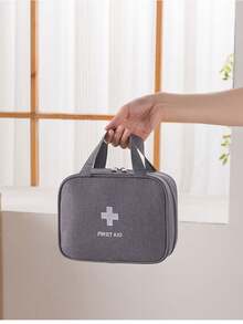 1/4pcs First Aid Bag, New Emergency Kit, Small Portable Home & Travel Medical Bag, Outdoor Medical Pack, Anti-Epidemic Medicine Storage Bag