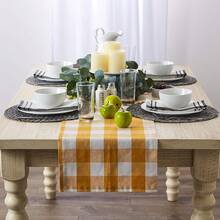 Kitchen Tablecloth - Miel Gold - View 5